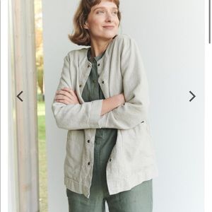 Linenfox Heavy Linen Leone Jacket
